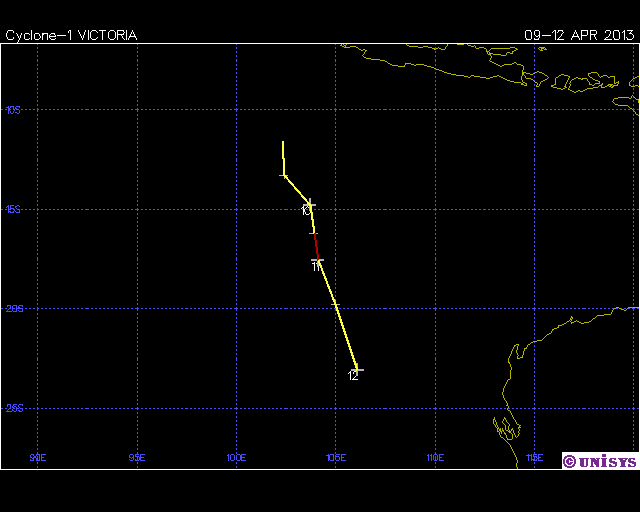 Tropical Cyclone Victoria