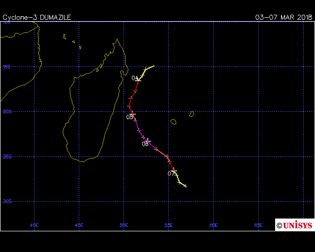 Tropical Cyclone Dumazile