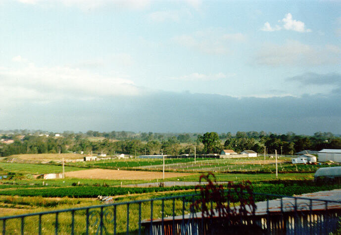 stratus stratus_cloud : Schofields, NSW   20 December 1989