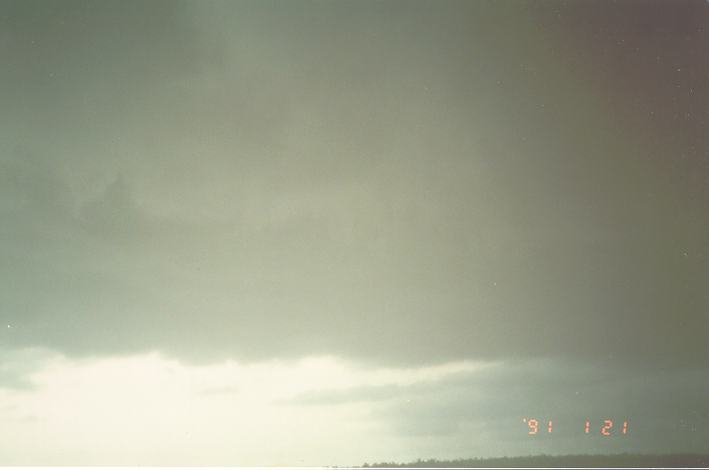 raincascade precipitation_cascade : Schofields, NSW   21 January 1991