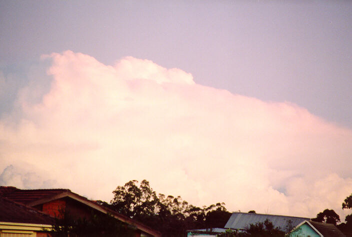 cumulus congestus : Oakhurst, NSW   23 May 1992