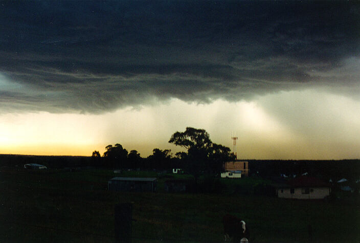 cumulonimbus thunderstorm_base : Riverstone, NSW   19 November 1993