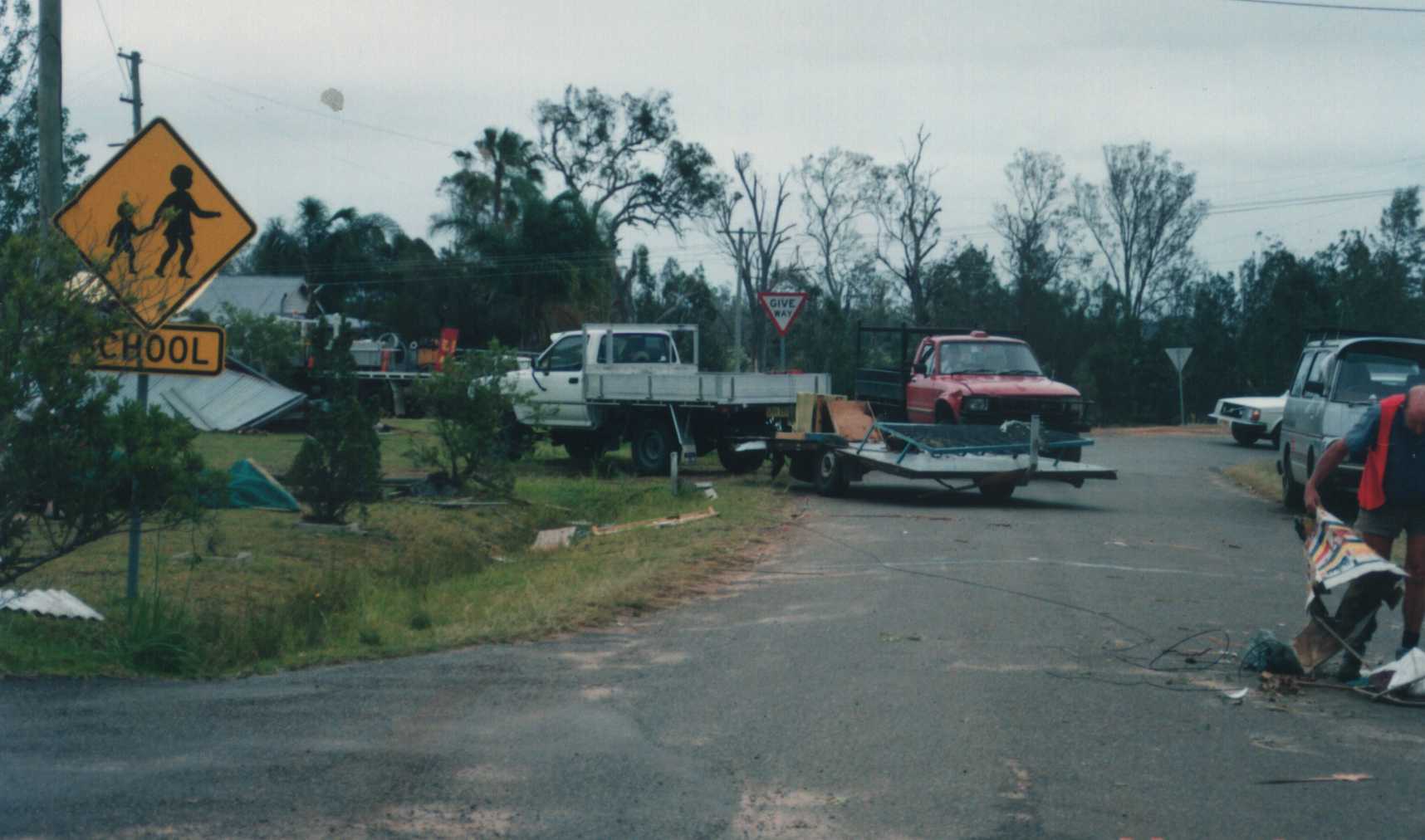 disasters storm_damage : Tucabia, NSW   20 November 1993