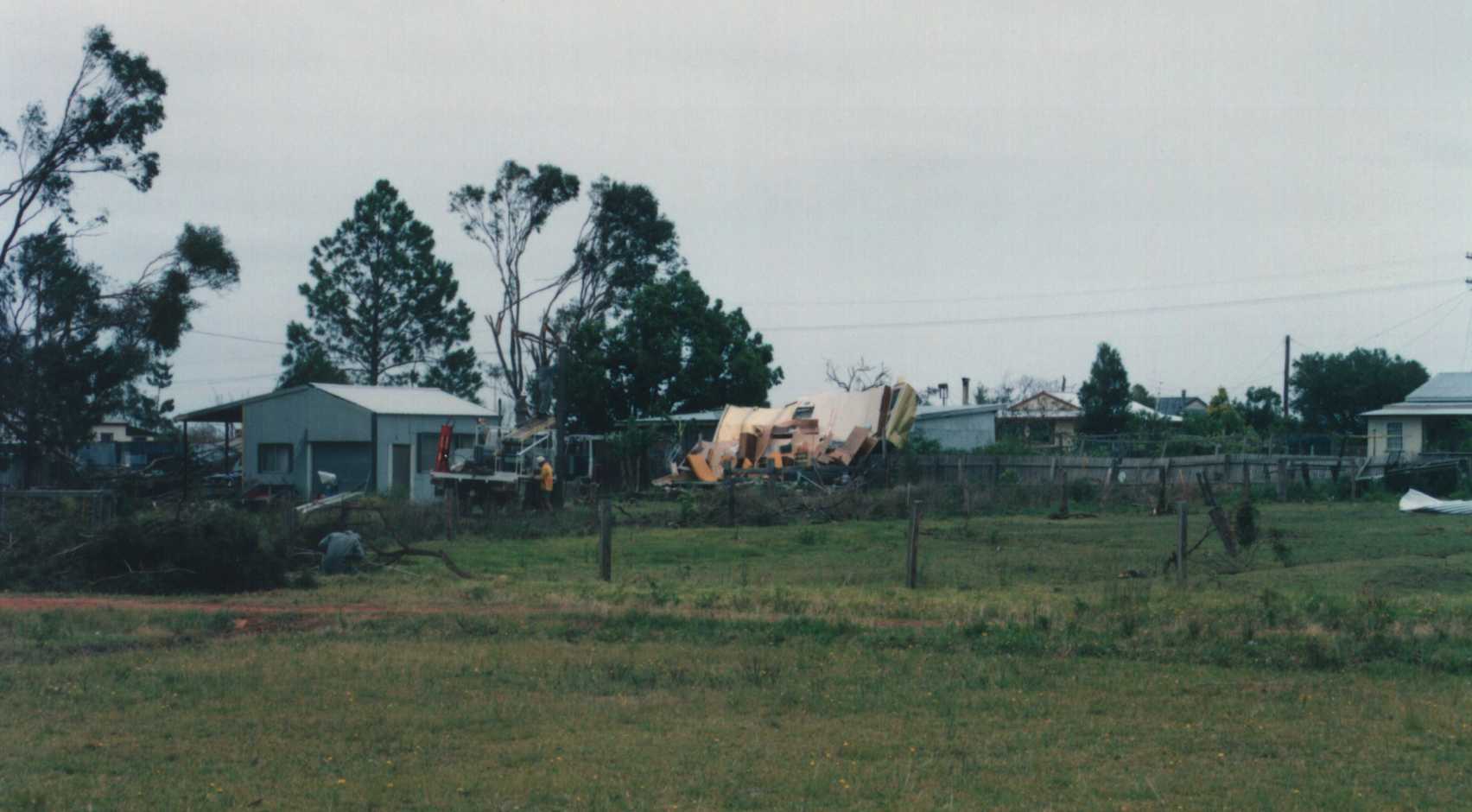 disasters storm_damage : Tucabia, NSW   20 November 1993