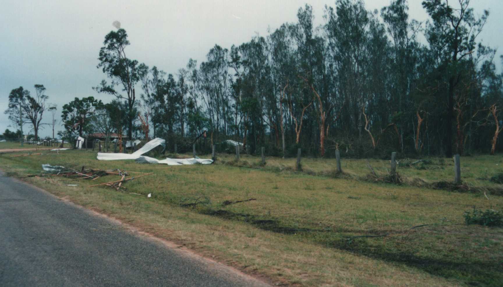 disasters storm_damage : Tucabia, NSW   20 November 1993