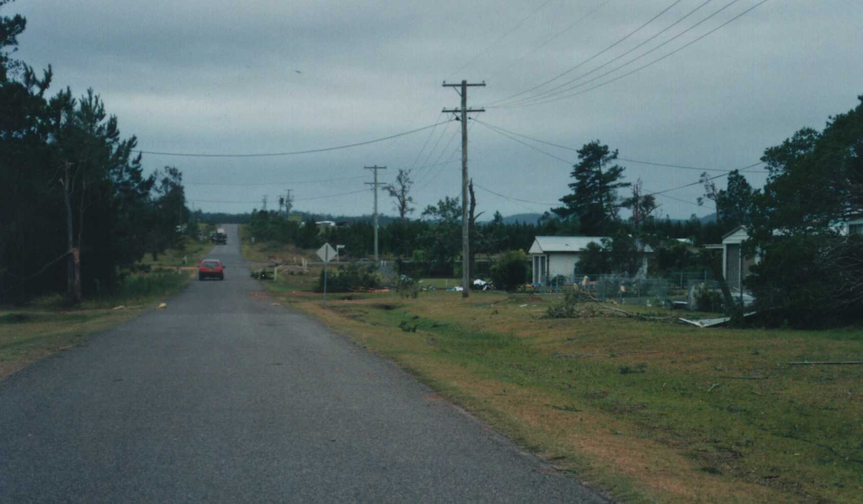 disasters storm_damage : Tucabia, NSW   20 November 1993