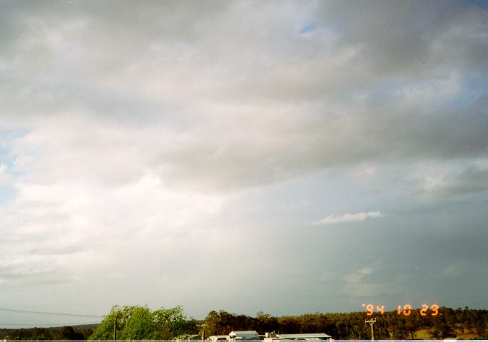 stratocumulus stratocumulus_cloud : Schofields, NSW   29 October 1994