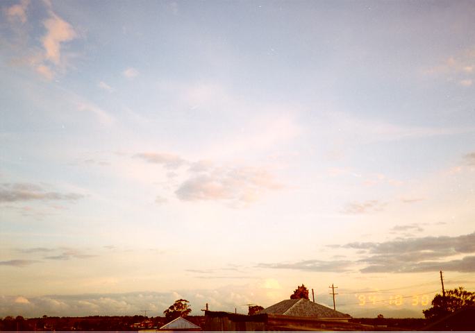 stratocumulus stratocumulus_cloud : Schofields, NSW   30 October 1994