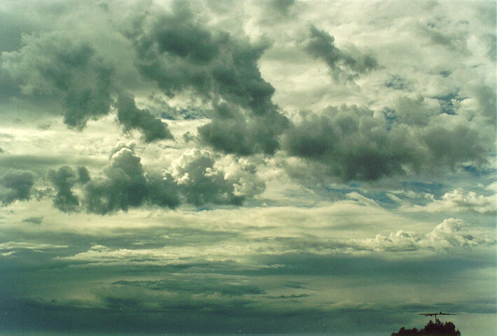 altostratus altostratus_cloud : Oakhurst, NSW   20 November 1994