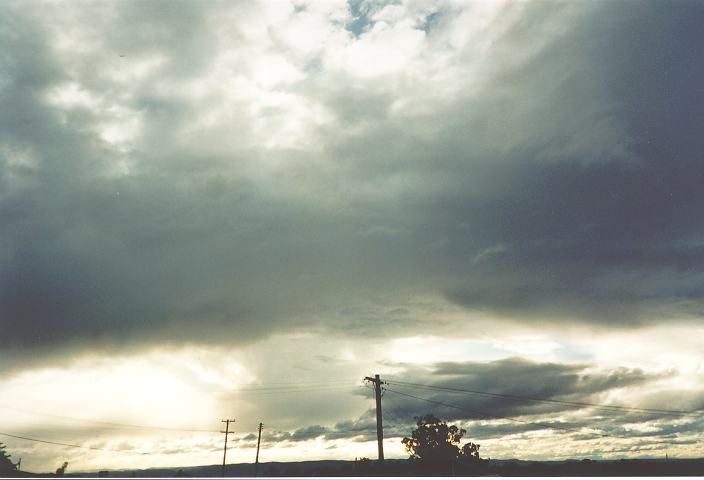 stratocumulus stratocumulus_cloud : Schofields, NSW   23 July 1995