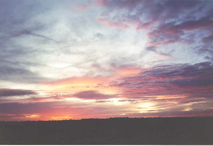 altostratus altostratus_cloud : Schofields, NSW   27 July 1995