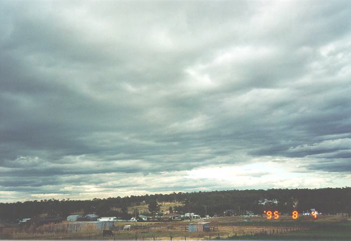 stratocumulus stratocumulus_cloud : Schofields, NSW   4 August 1995