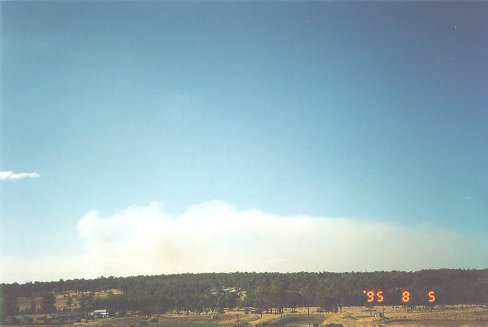 bushfire wild_fire : Schofields, NSW   5 August 1995