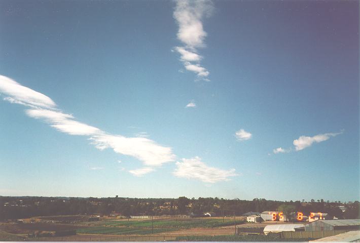 altocumulus castellanus : Schofields, NSW   27 August 1995