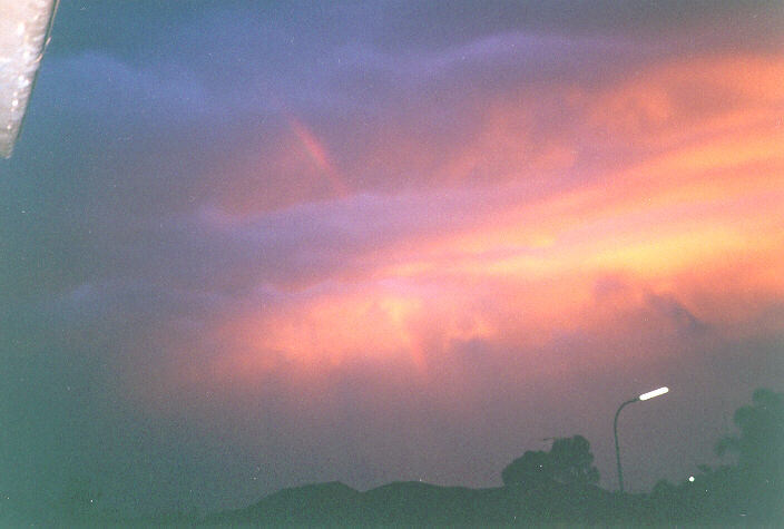 sunset sunset_pictures : Oakhurst, NSW   20 September 1995