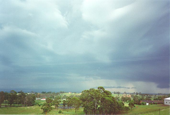 cumulonimbus thunderstorm_base : Horsley Park, NSW   28 October 1995