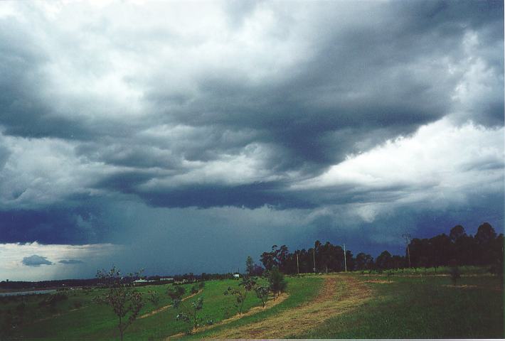 raincascade precipitation_cascade : Castlereagh, NSW   18 November 1995