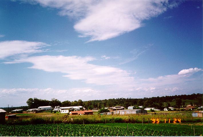 cumulus humilis : Schofields, NSW   24 November 1995