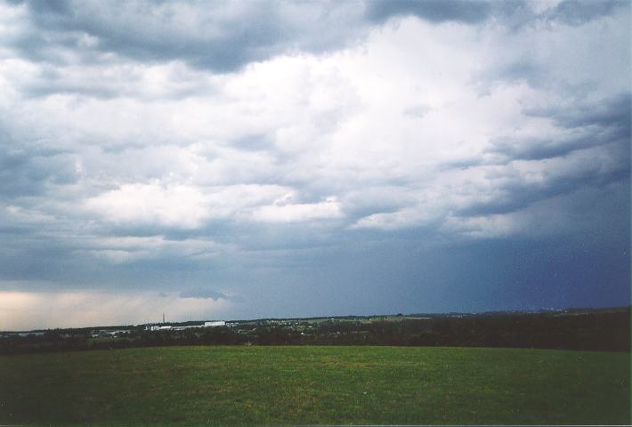 raincascade precipitation_cascade : Rooty Hill, NSW   28 November 1995