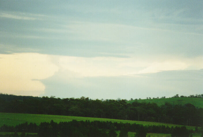 altostratus altostratus_cloud : Maitland, NSW   10 December 1995