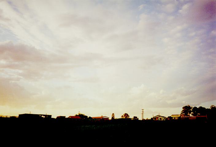 altocumulus altocumulus_cloud : Schofields, NSW   11 December 1995