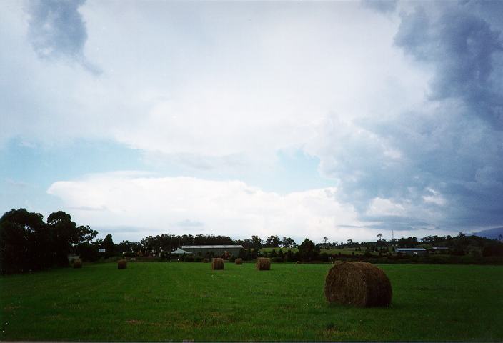 thunderstorm cumulonimbus_incus : Camden, NSW   27 December 1995