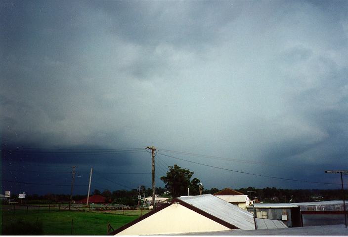 raincascade precipitation_cascade : Schofields, NSW   19 January 1996