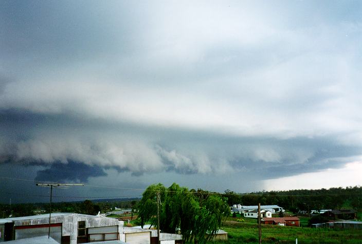 raincascade precipitation_cascade : Schofields, NSW   19 January 1996