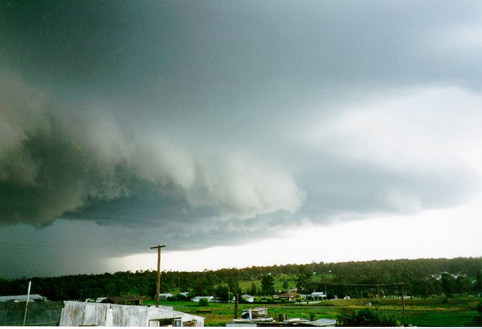 shelfcloud shelf_cloud : Schofields, NSW   19 January 1996