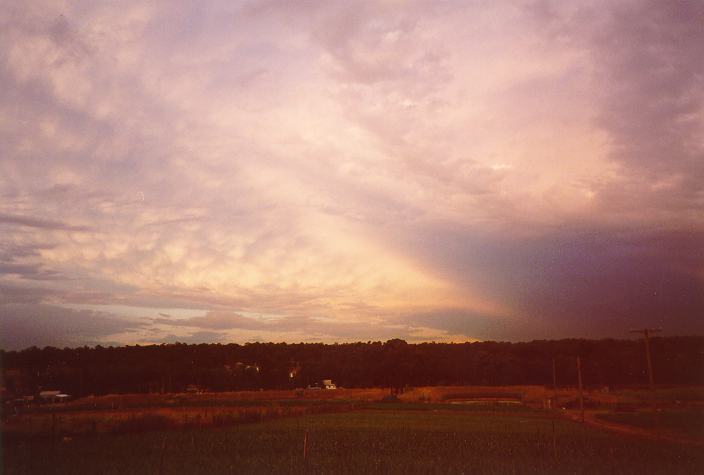 altostratus altostratus_cloud : Schofields, NSW   11 April 1996