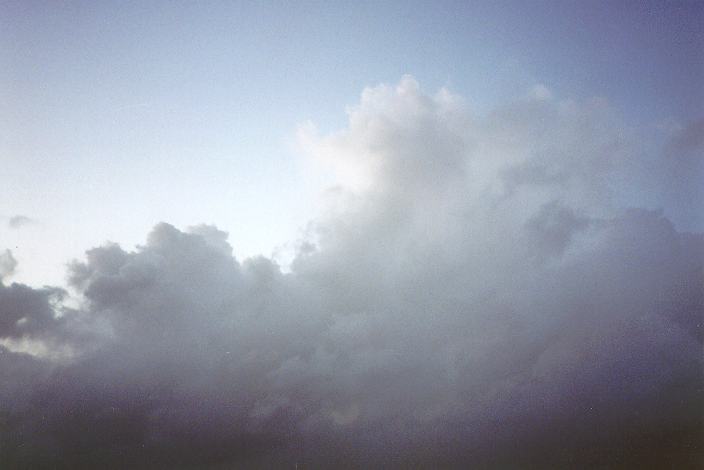 thunderstorm cumulonimbus_calvus : Schofields, NSW   3 May 1996