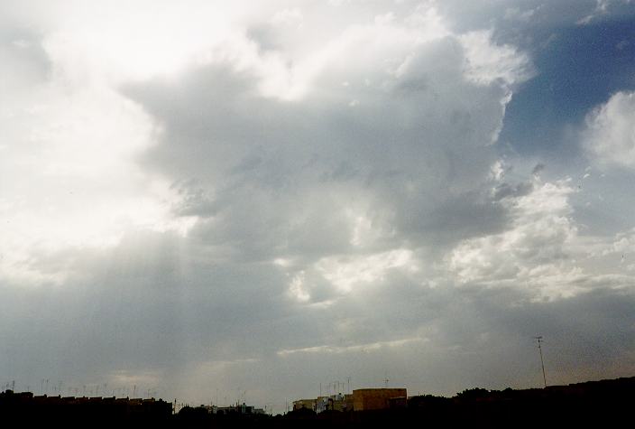 altocumulus castellanus : Malta   22 August 1996