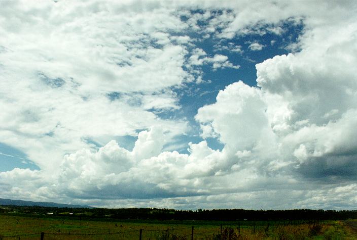 cumulus congestus : Richmond, NSW   7 December 1996