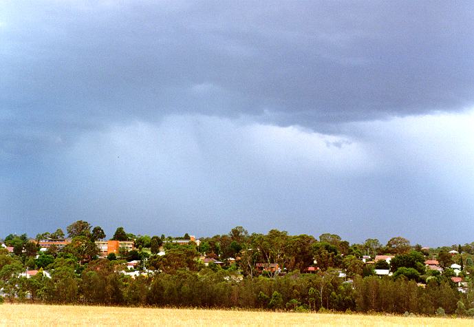 raincascade precipitation_cascade : Rooty Hill, NSW   7 January 1997