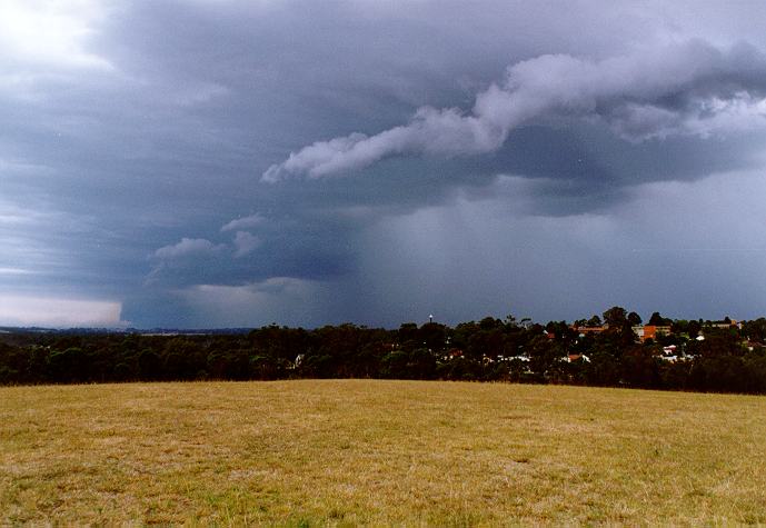 raincascade precipitation_cascade : Rooty Hill, NSW   7 January 1997