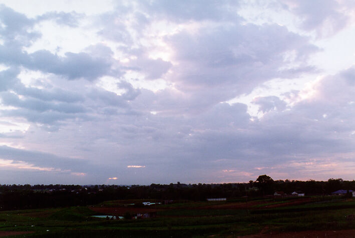 thunderstorm cumulonimbus_calvus : Schofields, NSW   27 February 1997