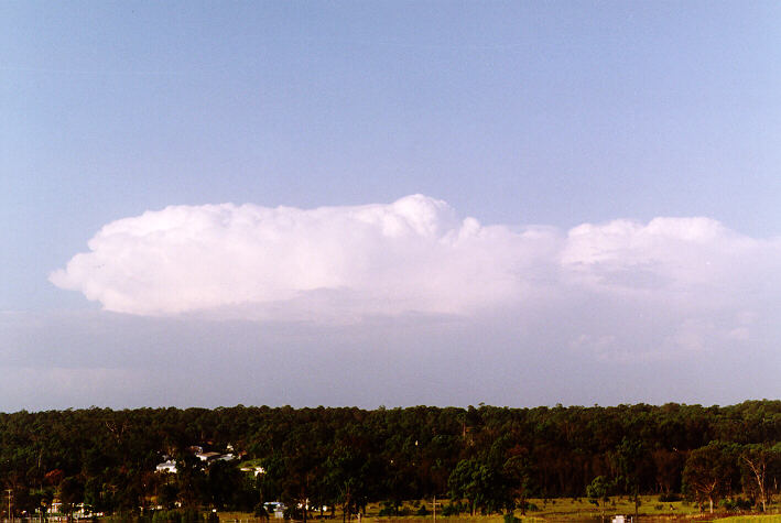 thunderstorm cumulonimbus_incus : Schofields, NSW   28 March 1997