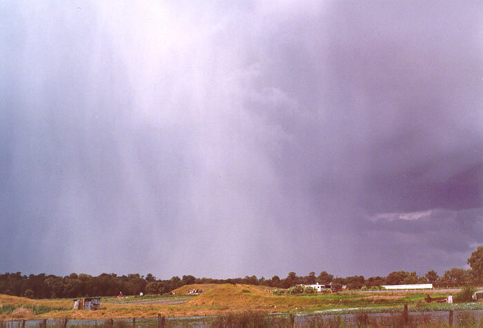 raincascade precipitation_cascade : Schofields, NSW   20 September 1997