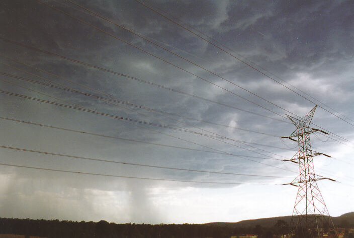 raincascade precipitation_cascade : Glenmore Park, NSW   27 October 1997