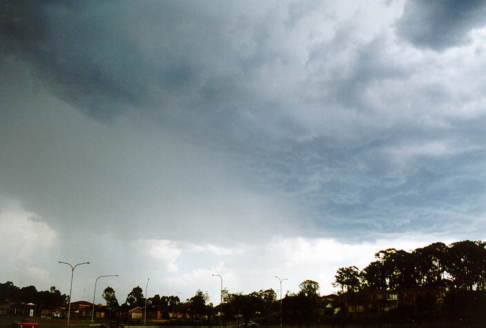 raincascade precipitation_cascade : Glenmore Park, NSW   27 October 1997