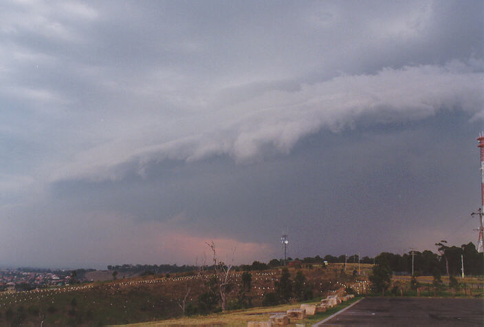 raincascade precipitation_cascade : Horsley Park, NSW   26 November 1997