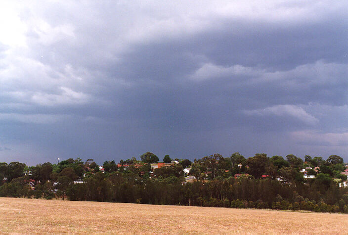 cumulonimbus thunderstorm_base : Rooty Hill, NSW   19 December 1997