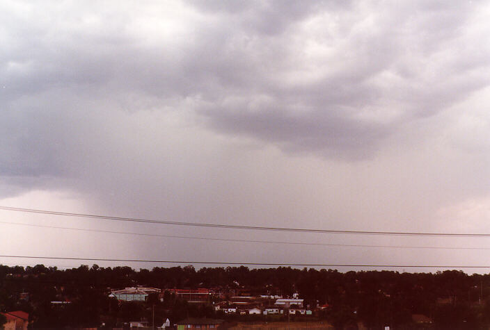 raincascade precipitation_cascade : Rooty Hill, NSW   19 December 1997