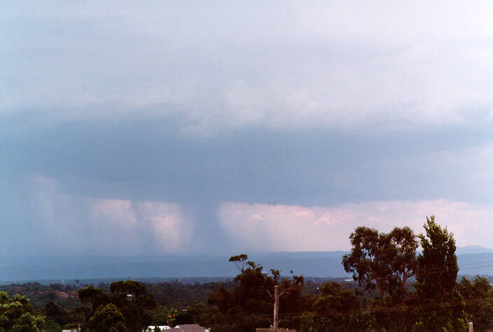 raincascade precipitation_cascade : Riverstone, NSW   1 January 1998