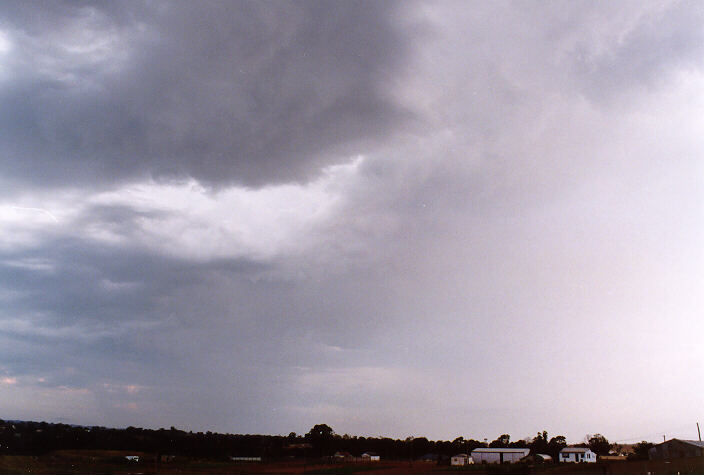 cumulonimbus thunderstorm_base : Schofields, NSW   4 January 1998