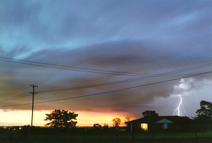 lightning lightning_bolts : Schofields, NSW   4 February 1998