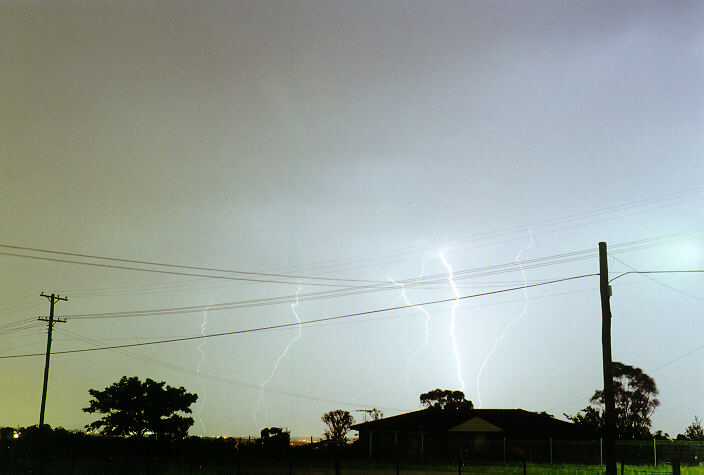 lightning lightning_bolts : Schofields, NSW   4 February 1998