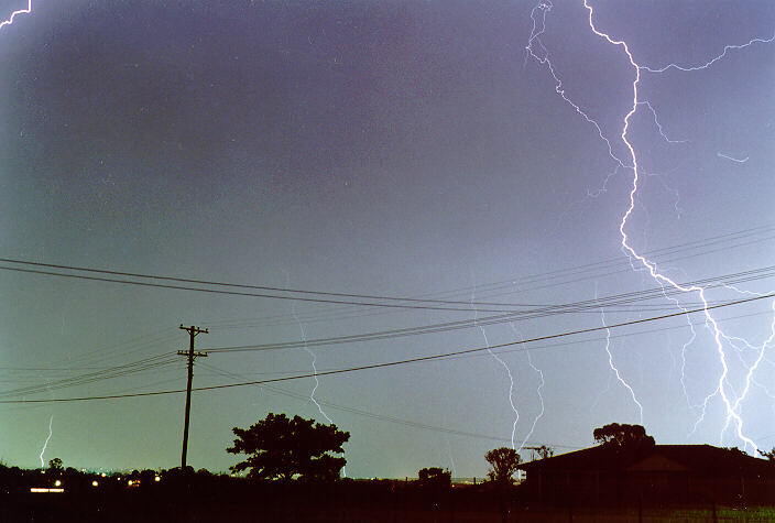 lightning lightning_bolts : Schofields, NSW   4 February 1998