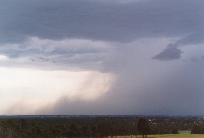 raincascade precipitation_cascade : Rooty Hill, NSW   15 February 1998