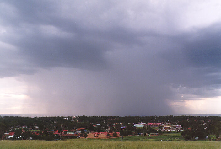 raincascade precipitation_cascade : Rooty Hill, NSW   15 February 1998